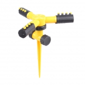 Zahradní rotační zavlažovač žlutý