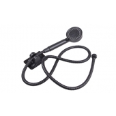 Sprchová hlavice černá s hadicí 1,5 m var.2