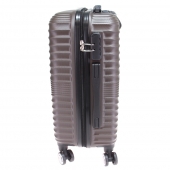 Sada 3 kufrů skořepinových LA1 hnědá