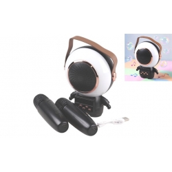 Bezdrátový karaoke astronaut černý