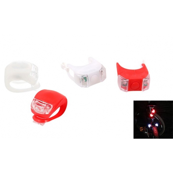 Sada 2 LED světel na kolo