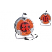 Prodlužovací kabel na bubnu 50 m šedý 2,5mm KR-1535