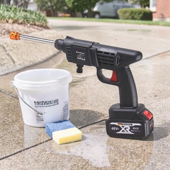 Aku ruční vysokotlaká čistící pistole 48V KR-4174