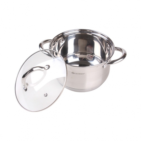 12-dílná sada hrnců z nerezové oceli EH-9099