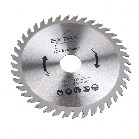 Pilový kotouč na dřevo 125x22,2 mm