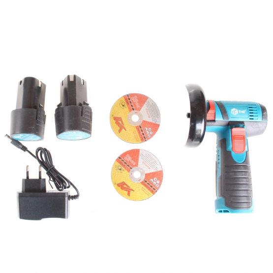 Akumulátorová mini úhlová bruska HX-8154 48V