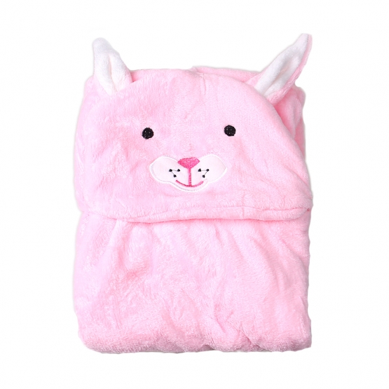 Dětská deka Happy Baby růžová – králíček