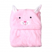 Dětská deka Happy Baby růžová – králíček