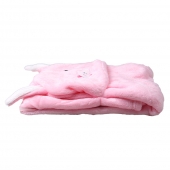 Dětská deka Happy Baby růžová – králíček