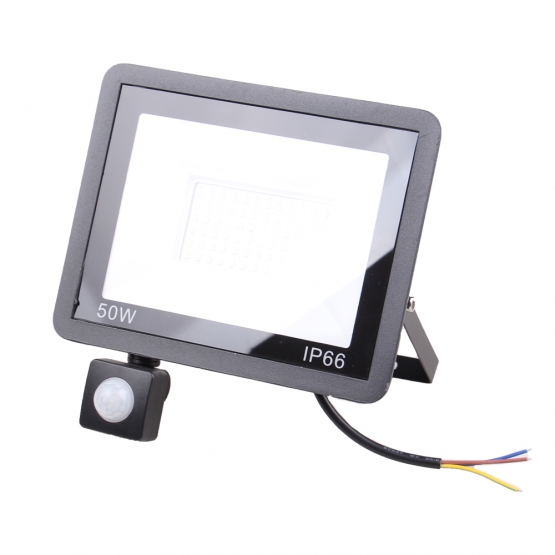 LED reflektor s pohybovým čidlem 50 W IP66