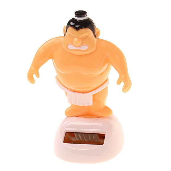 Solární tančící dekorace sumo zápasník