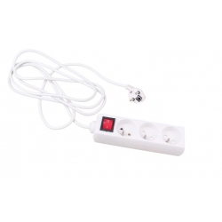 Prodlužovací kabel 3 m se 3 zásuvkami