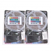 2 ks LED pásků 10 metrů - RGB 230 V / 12 V
