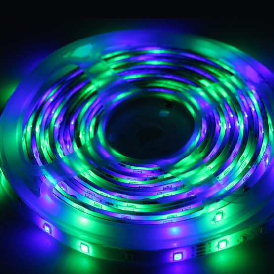 2 ks LED pásků 10 metrů - RGB 230 V / 12 V