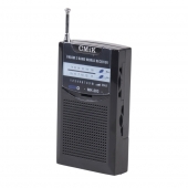 Mini přenosné dvoupásmové rádio