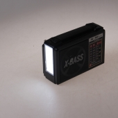 Solární 3pásmové rádio IS-810PRO černé