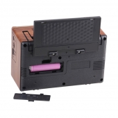Solární 3pásmové rádio RX-2510BTS světle hnědé