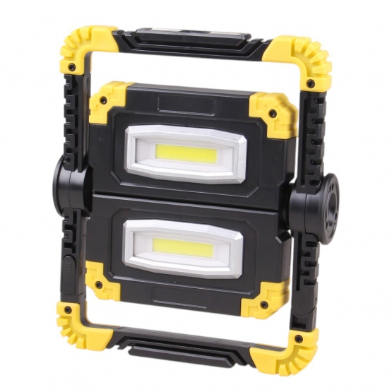 Sklopné multifunkční LED světlo žluté