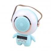 Bezdrátový karaoke astronaut modrý