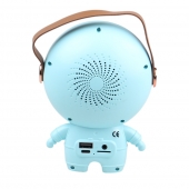 Bezdrátový karaoke astronaut modrý