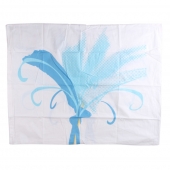 2dílné bavlněné povlečení var.1 bílé s modrou květinkou