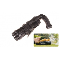 Dětská elektrická bublinková pistolka černá