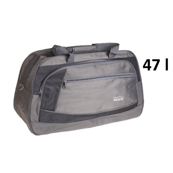 Cestovní taška Jingpin šedá 47 l