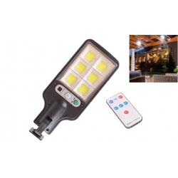 Solární LED světlo s detektorem pohybu JX-616E