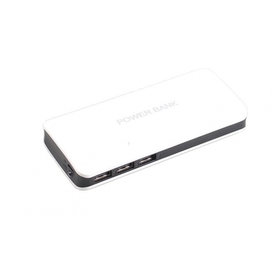 Powerbanka se svítilnou 15 000 mAh bílá