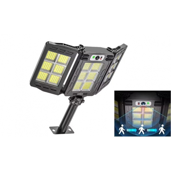 Sklopné solární LED světlo s pohybovým senzorem
