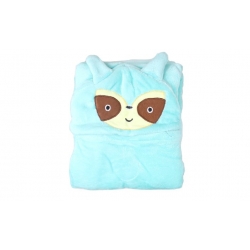 Dětská deka Happy Baby modrá – lemur