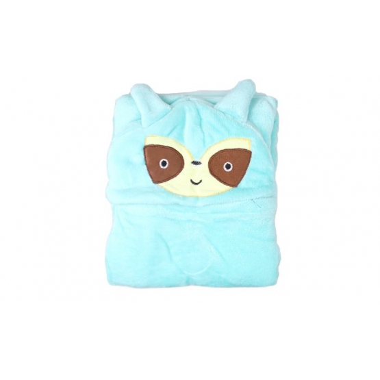 Dětská deka Happy Baby modrá – lemur