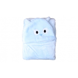 Dětská deka Happy Baby modrá – sova