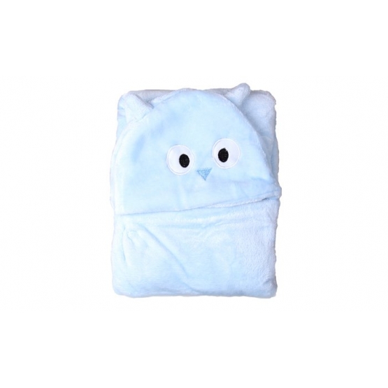 Dětská deka Happy Baby modrá – sova