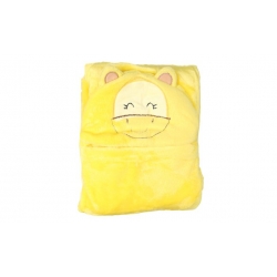 Dětská deka Happy Baby žlutá – lvíček