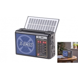 Solární 3pásmové rádio IS-810PRO modré