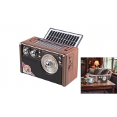 Solární 3pásmové rádio RX-2510BTS tmavě hnědé