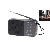 2pásmové kapesní rádio ICF-7 černé