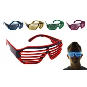 LED svítící párty brýle