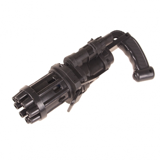 Dětská elektrická bublinková pistolka černá