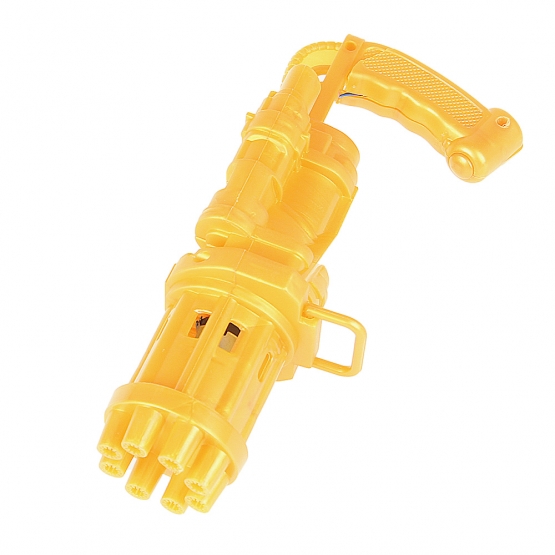 Dětská elektrická bublinková pistolka zlatá