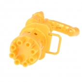 Dětská elektrická bublinková pistolka zlatá