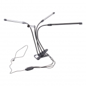 Čtyřramenná LED pěstební lampa pro pokojové rostliny