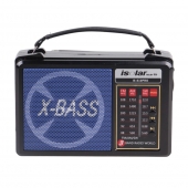 Solární 3pásmové rádio IS-810PRO modré