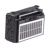 Solární 3pásmové rádio IS-810PRO modré
