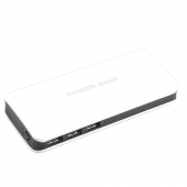 Powerbanka se svítilnou 15 000 mAh bílá