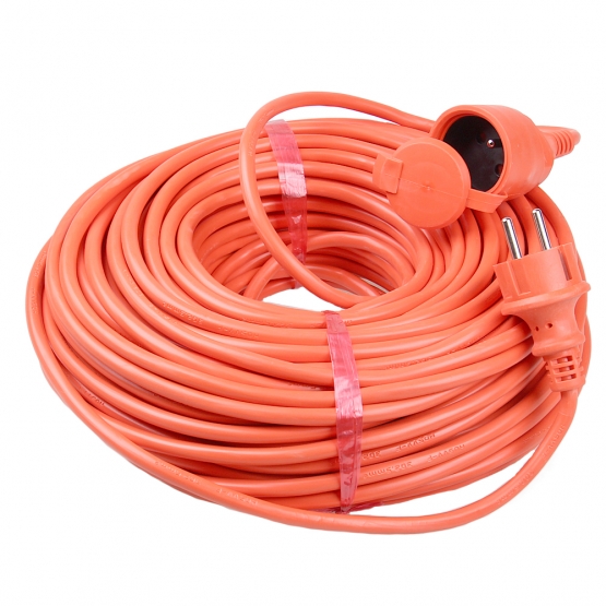 Prodlužovací kabel 50 m oranžový 2,5 mm