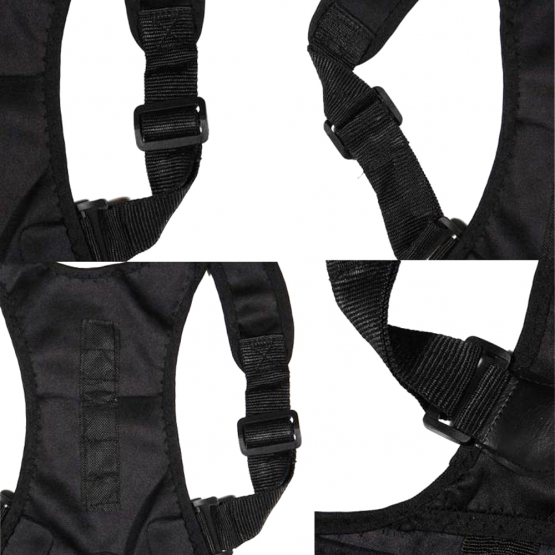 Magnetický korektor na záda černý vel.XL