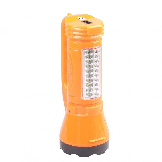 Dobíjecí LED svítilna L6363 oranžová