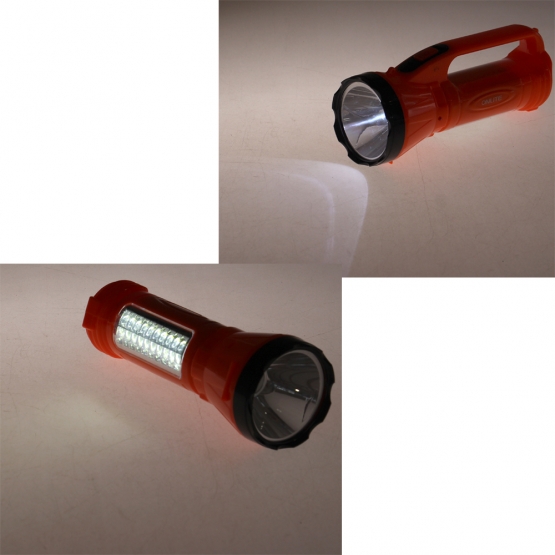 Dobíjecí LED svítilna L6363 oranžová